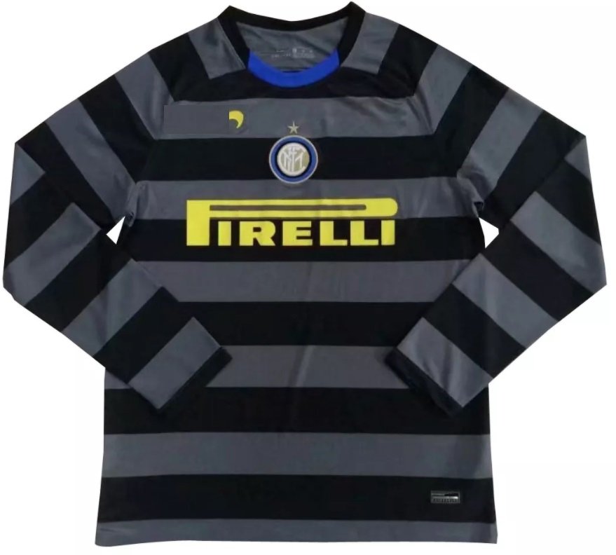 Camisa Inter de Milão 2020 2021 III Third Jogador manga comprida